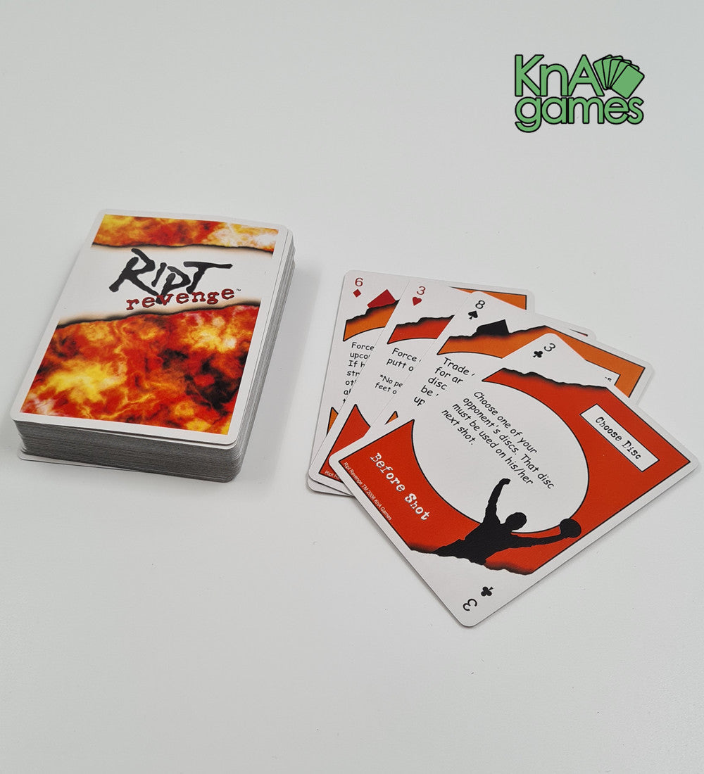 Ript Revenge Disc Golf Card Game