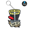 Disc-Golf jeden Tag Keychain